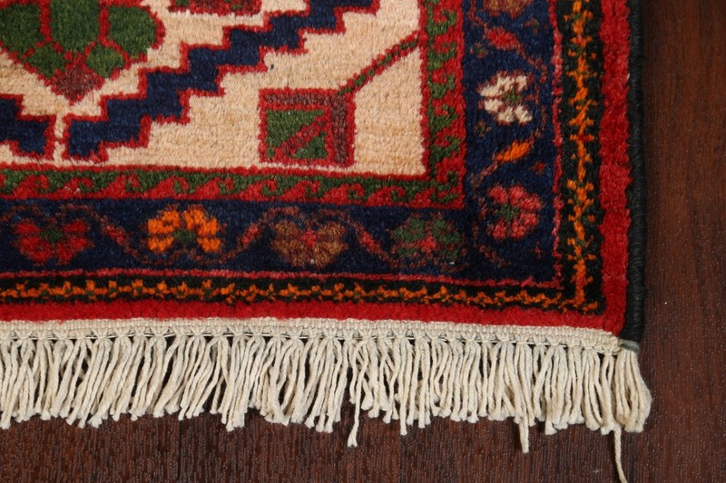Geometric 10 ft Runner Rug 4x10 Wool Hand-knotted Tribal Traditional Carpet gallery