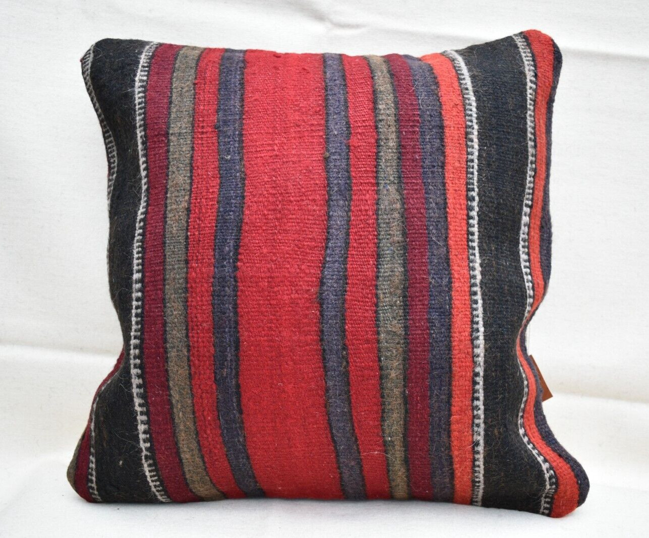 18''x18'' Decorative Handmade Turkish Kilim Pillow Cover Sofa Rug Cushion Cover gallery