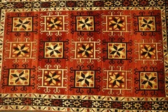 COLLECTORS’ ITEM Stunning Vintage Natural Vegetable Dye Caucasian Shirvan Carpet
