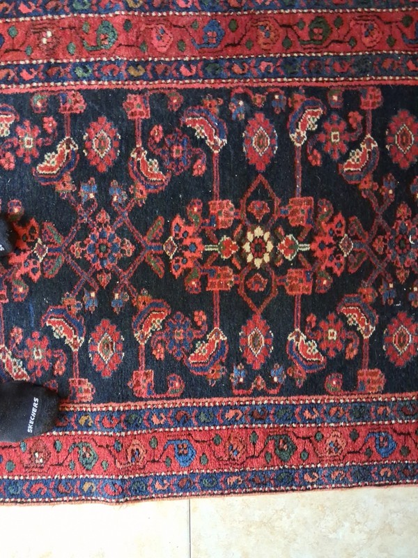 Vintage Hamadan Runner, 3' X 10 ', Good Condition gallery