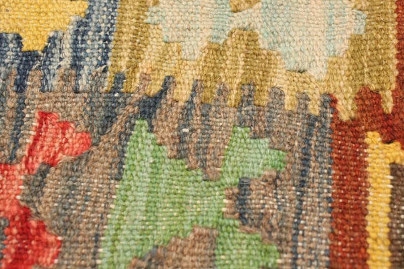 Vintage Hand Woven Area Rug 7'0" x 9'3" Traditional Wool Oriental Carpet gallery
