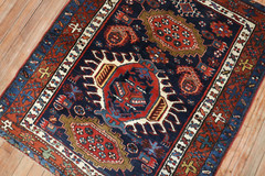 Antique Karajeh Rug 3’4”x4′