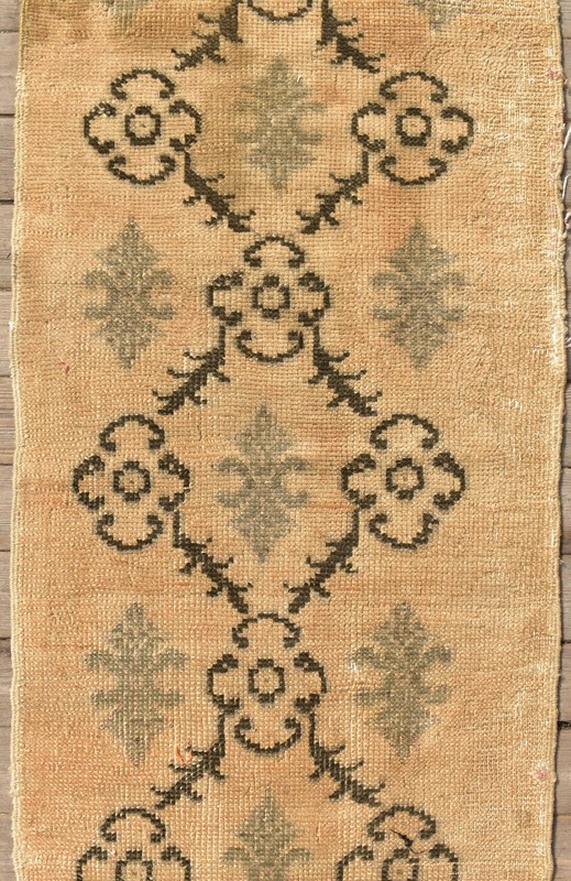 Turkish Rug 1x8 Oriental Runner Vintage Wool Hallway Stairs Carpet 57x257cm gallery
