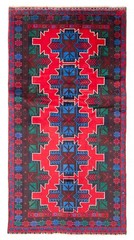 Vintage 3’5″ x 6’7″ Traditional Hand Knotted Vegetable Dye Wool Area Rug