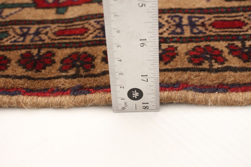 Vintage 6'11" x 10'1" Traditional Hand Knotted Vegetable Dye Wool Area Rug gallery