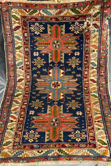 Antique Caucasian Kazak COLLECTORS’ ITEM Fine Quality 4TH QUARTER 19TH CENTURY