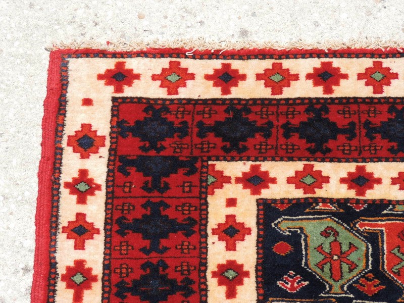 5x6ft. Handmade Caucasian Shirvan Wool Rug gallery