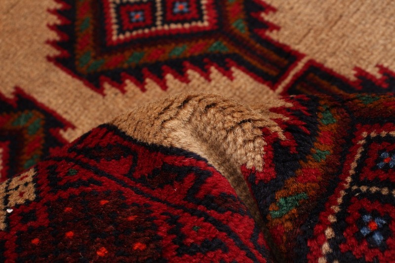 Vintage Hand-Knotted Area Rug 3'3" x 5'11" Traditional Oriental Wool Carpet gallery