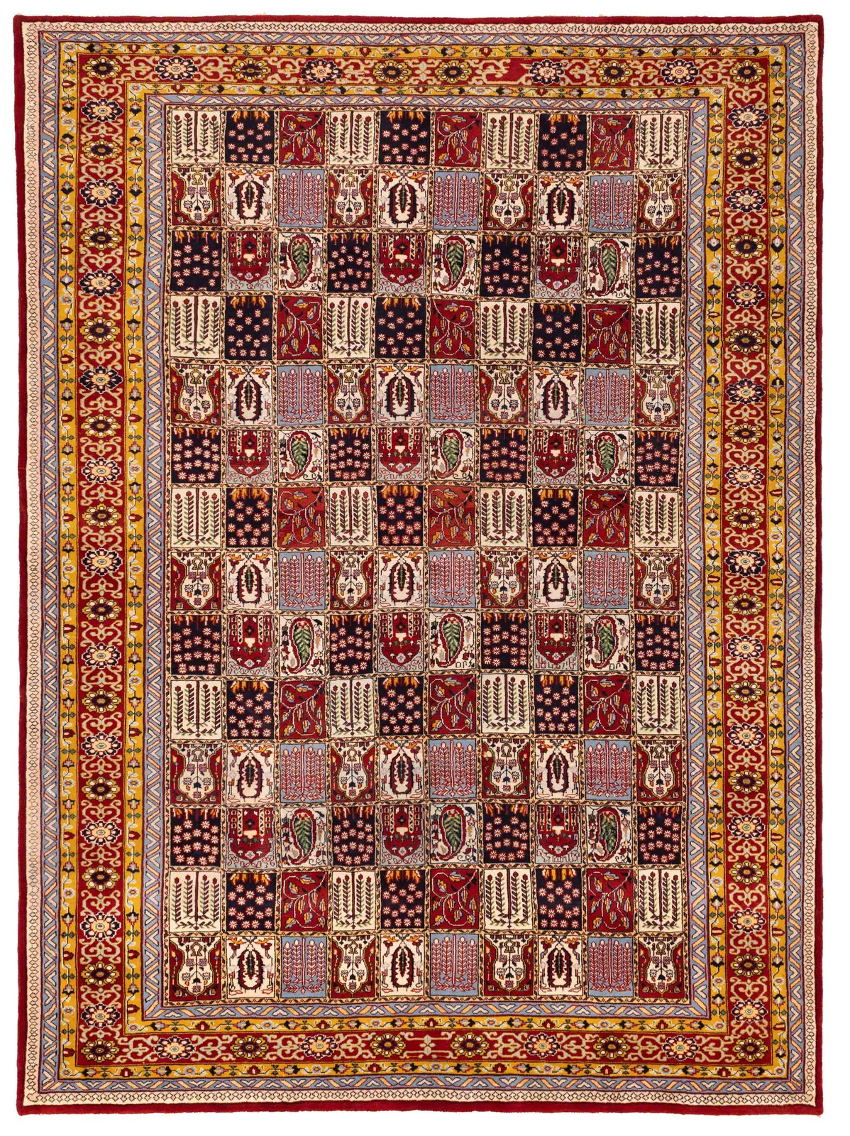 Vintage 8'2" x 10'11" Traditional Hand Knotted Vegetable Dye Wool Area Rug gallery