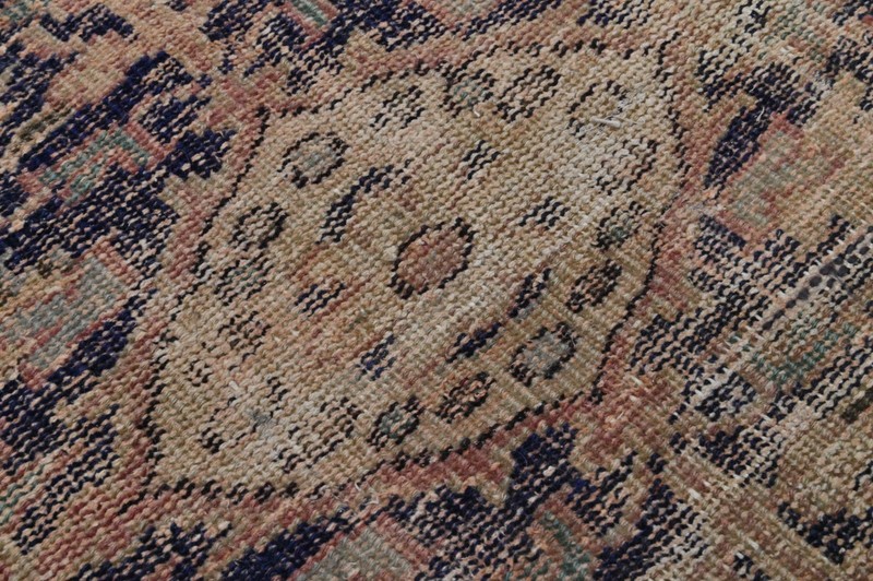 Oushak Turkish Vintage Rug 6x9 Kilim Rug Anatolian Handmade Boho Decor PEACH gallery