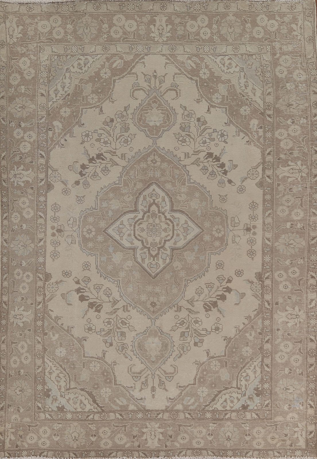 Distressed Wool Traditional Muted Rug 6x9 Handmade Living Room Dining Carpet gallery