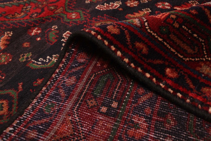 Vintage Hand-knotted Runner Rug 3'9" x 9'0" Traditional Oriental Wool Carpet gallery