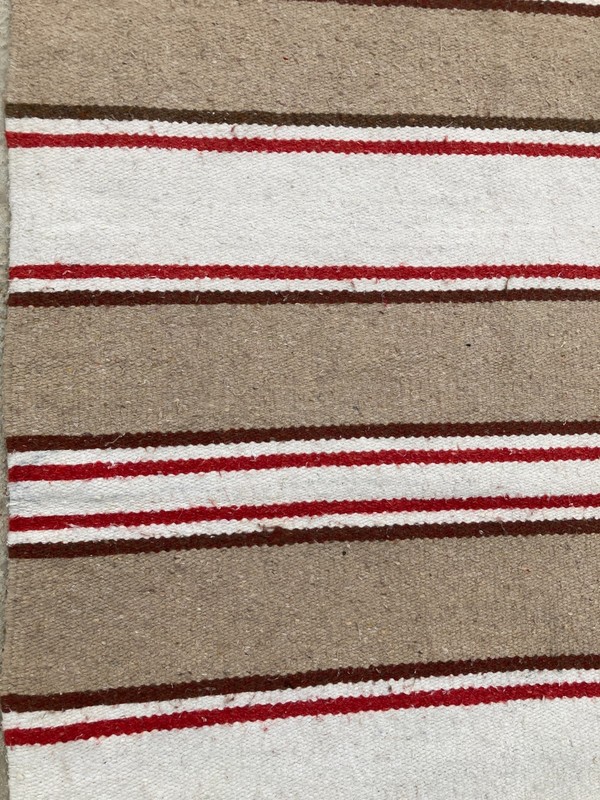 Vintage Handmade Traditional Navajo Native American Floor Rug Carpet 134x74 cm gallery
