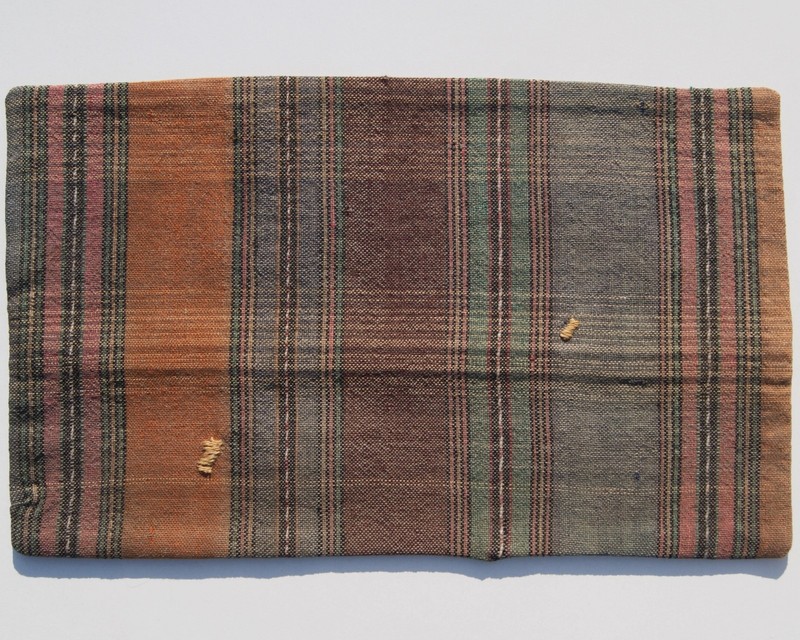 DESIGNER PILLOW COVER TURKISH WOOL RECTANGLE HAND WOVEN KILIM AREA RUGS 20"x12" gallery