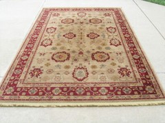 Excellent Karastan Antique Legends Oushak 2200-203 6×9 ft Wool Rug Soak Washed