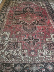 8.10×12.4 VINTAGE FINE HERIZ RUG SERAPI ANTIQUE USHAK KAZAK CAUCASIAN SHIRVAN