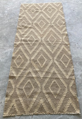 Vintage Traditional Handmade Beautiful Turkish Kilim Floor Rug Carpet 210×81 cm