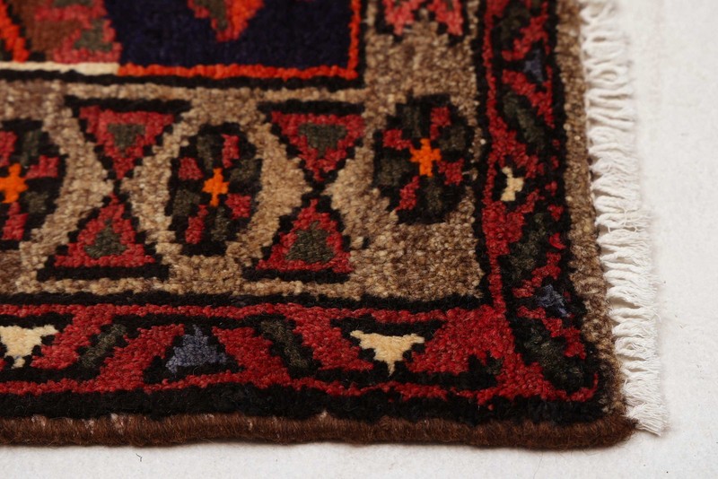 Vintage Hand-Knotted Area Rug 3'5" x 5'2" Traditional Wool Carpet gallery