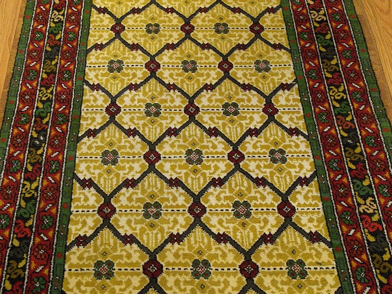 3.2 x 7 Hand Knotted High Quality Sarab Runner_Veggie Dyes Fine Wool _ Sturdy gallery