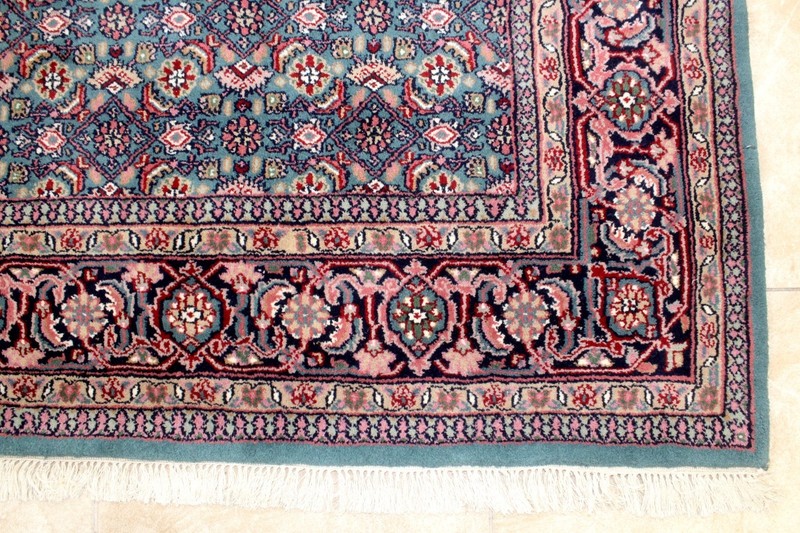 9X6 EXQUISITE MINT 200+KPSI HAND KNOTTED VEGETABLE DYE BIDJARR TURKISH WOOL RUG gallery