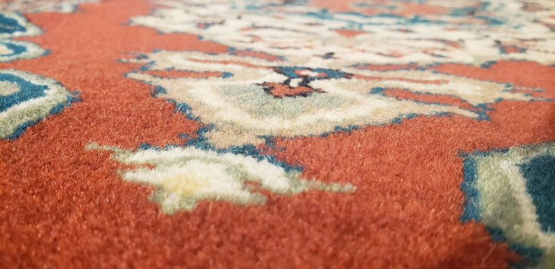 Exquisite Antique Cr1930-1939's Natural Dye Wool Pile Kayseri Rug 3' × 5'10'' gallery
