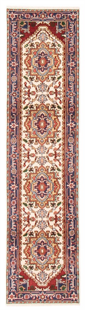 2'7" x 10'2" Vintage Hand-knotted Runner Rug Traditional Oriental Wool Carpet