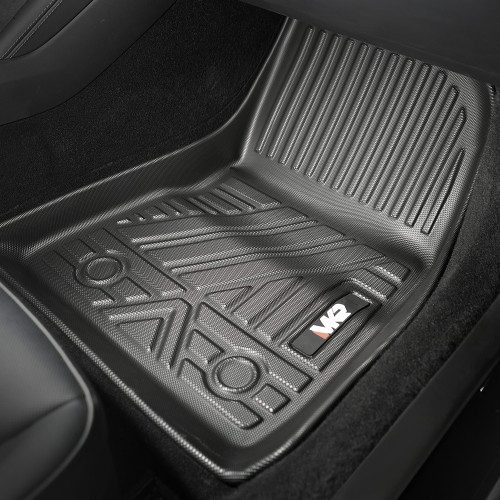 Odorless TPE Floor Mat For Tesla Model 3 2023-2025 6 PCS Waterproof Duty-Proof F gallery