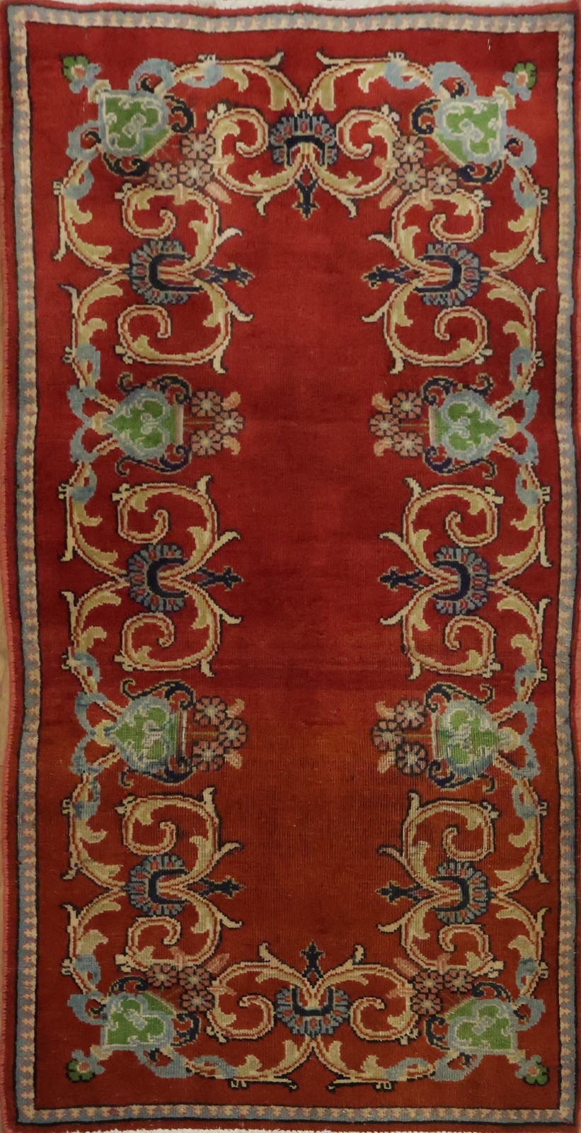 Baroque Style Accent Rug 2x4 Hand-knotted Wool Vintage Traditional for Foyer gallery