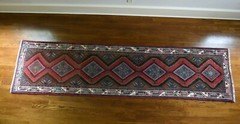Multicolor 2’6″ x 10′ Hand Knotted Tribal Runner Rug