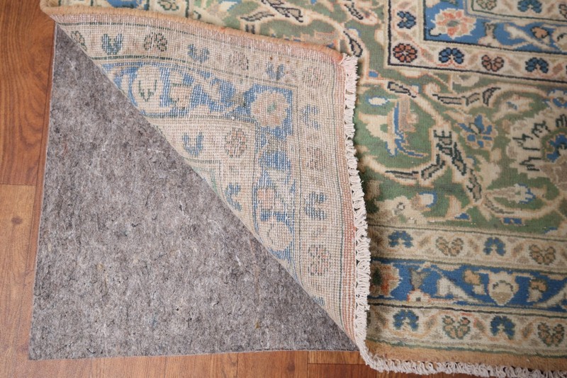 Orange Traditional Vintage Area Rug 10x13 Handmade Wool Floral for Living Room gallery