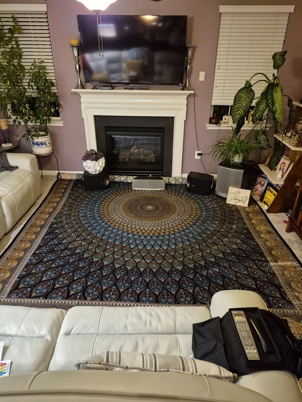 2 Exquisite New Handwoven Turkish Silk Rug – Ultra-Fine 970 KPSI Masterpiec gallery