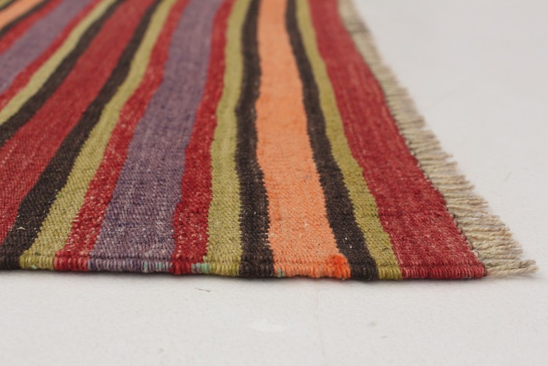 Vintage Hand Woven Area Rug 5'0" x 12'6" Traditional Wool Oriental Carpet gallery
