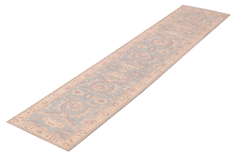 2'7" x 11'5" Vintage Hand-knotted Runner Rug Traditional Oriental Wool Carpet gallery