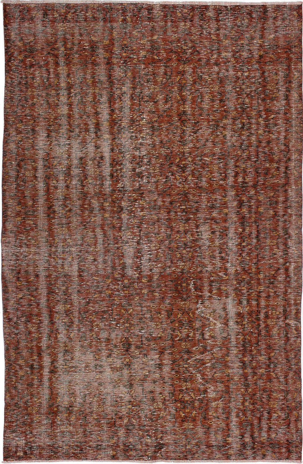 Vintage Traditional Hand-Knotted Area Rug 5'5" x 8'5" Oriental Wool Carpet gallery