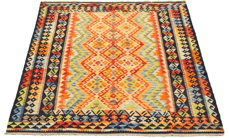 Vintage 4'10" x 6'10" Traditional Wool Hand Woven Oriental Area Rug gallery