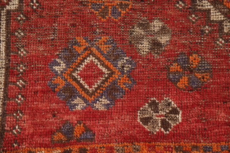 Pre-1900 Antique Vegetable Dye Rug Abadeh 5'x8' Hand-knotted Wool gallery