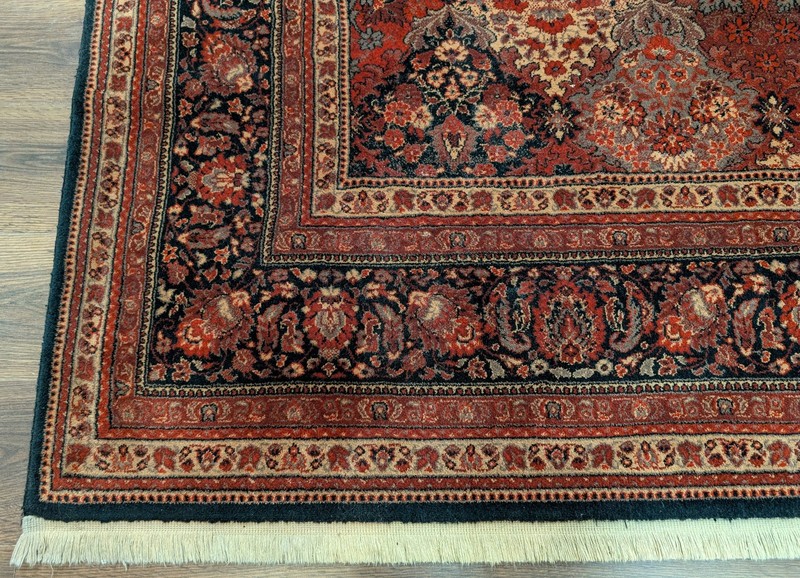 Couristan Rug 8x10, Belgium Power Loomed Carpet, Multicolor Panel Kirman, Wool gallery