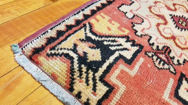 Bohemian Vintage Tribal Rug 1'7" × 2'10" gallery