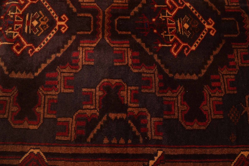 Traditional Vintage Hand-Knotted Area Rug 3'11" x 5'7" Oriental Wool Carpet gallery