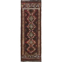 Oriental Runner Rug Handmade Vintage Carpet Home Hallway Decor 6.1×2.0ft