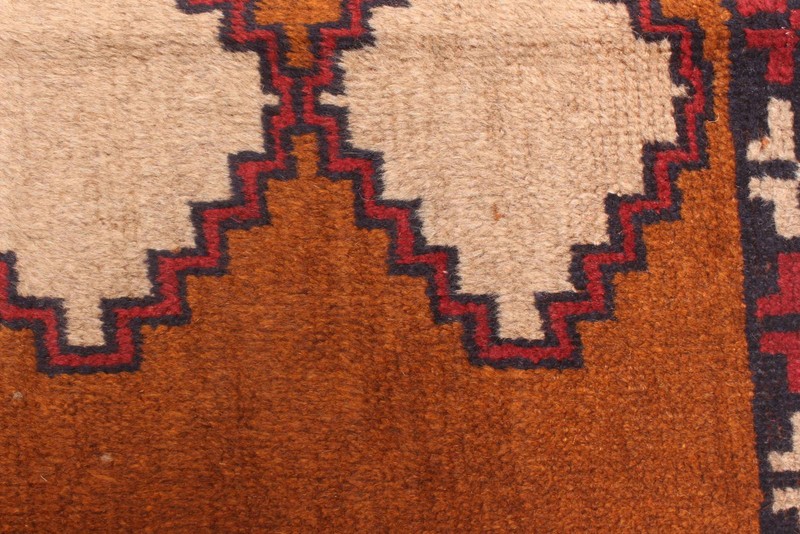 Vintage Hand-Knotted Area Rug 3'9" x 6'5" Traditional Oriental Wool Carpet gallery
