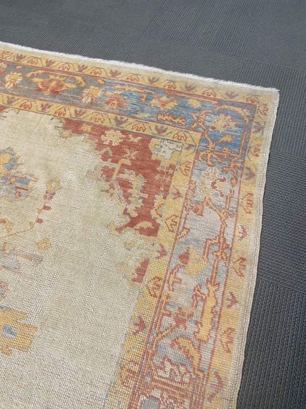 Spectacular Rare Oushak vintage Pre 1900 Area Rug Old Collective 7 X 9 Ft gallery