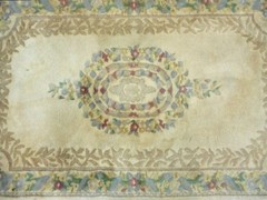 Beautiful Vintage 5’x3′ Pande Cameron Of New York All Wool Rug Rose Floral