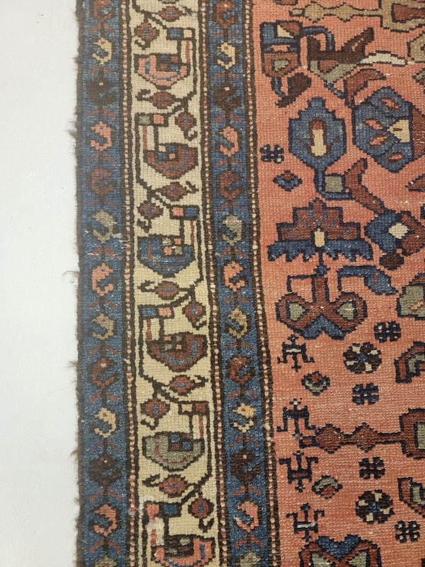 Antique Oriental Hand-Knotted Wool Runner Collectible Malayer Rust 2'10" x 16'3" gallery