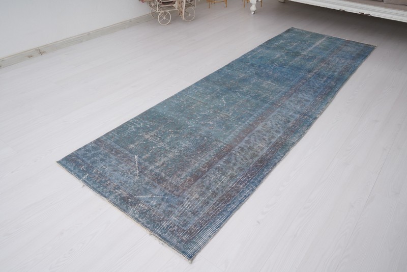 2x8 Oushak Vintage Rug Runner Turkish Runner Rug Handmade Natural Small Rug, 66 gallery