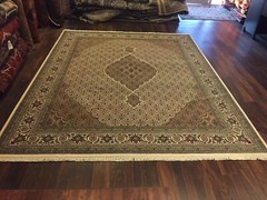 On Sale Genuine Hand Knotted Indo Oushak Fish Geometric Area Rug Carpet 8×10,29