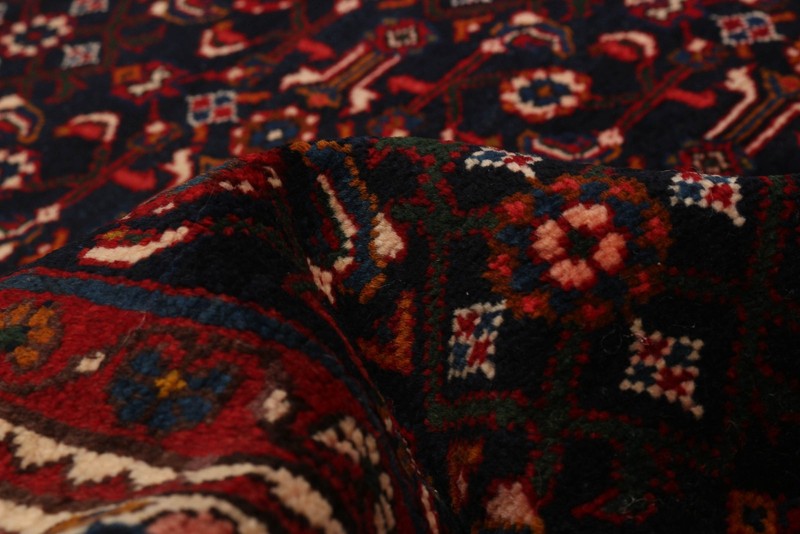 3'5" x 10'2" Vintage Hand-knotted Runner Rug Traditional Oriental Wool Carpet gallery