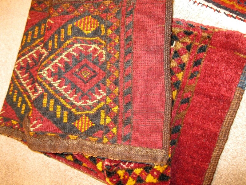 AMAZING 1900 COLORFUL TURKOMAN TORBA FULL PILE WITH GREAT COLORS gallery
