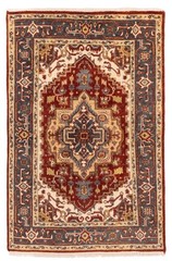 Traditional Vintage Hand-Knotted Area Rug 3’11” x 6’0″ Oriental Wool Carpet