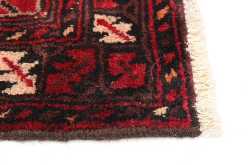 Vintage Hand-Knotted Area Rug 3'10" x 8'2" Traditional Wool Carpet gallery
